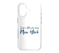 Custodia per iPhone 17 Just A Girl Who Loves New York
