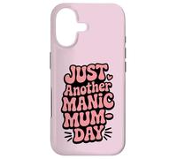 Custodia per iPhone 17 Just Another Manic Mum Day Funny Mom Citazione