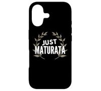 Custodia per iPhone 17 JUST MATURATA Ragazza Maturità 2026 Regalo
