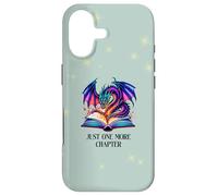 Custodia per iPhone 17 Just One More Chapter In My Fantasy Era Book Dragon Bookish