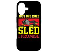 Custodia per iPhone 17 Just One More - Slitta per motoslitta per sport sulla neve