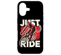 Custodia per iPhone 17 Just Ride Devil Cycling Bicycle Rider Road Bike Racer