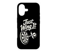 Custodia per iPhone 17 Just Wing It Alato Dart Pub Umorismo
