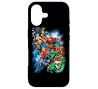 Custodia per iPhone 17 Justice League Mighty Heroes Unite