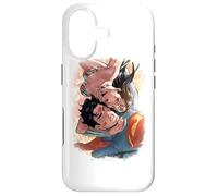 Custodia per iPhone 17 Justice League Superman & Wonder Woman Love Birds