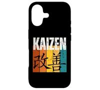 Custodia per iPhone 17 Kaizen Vintage Retro 70s Design Divertente giapponese Kaizen
