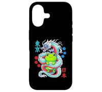 Custodia per iPhone 17 Kawaii Anime Rana Rospo Protetto Da Drago Giapponese
