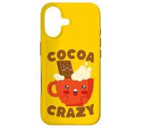 Custodia per iPhone 17 Kawaii Hot Cocoa Crazy Chocolate Drink Amante