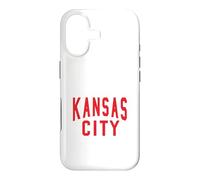 Custodia per iPhone 17 Kc Rosso e Nero Kansas City Old School Throwback
