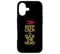 Custodia per iPhone 17 Keep Calm e Succhiare la Testa Gamberi