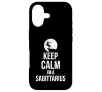 Custodia per iPhone 17 Keep Calm im a Sagittario