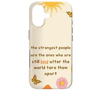 Custodia per iPhone 17 Kindness Quote Kind People Are The Strongest Motivational