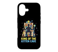 Custodia per iPhone 17 King Of The Kitten Cave Cat Dad