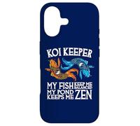 Custodia per iPhone 17 Koi Keeper I miei pesci mi mantengono in equilibrio Il mio laghetto mi mantiene Zen