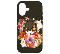 Custodia per iPhone 17 Kokeshi Doll Koi Fish Giapponese Estetica Amante