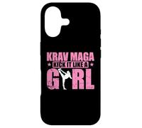 Custodia per iPhone 17 Krav Maga Kick It Like a Girl Autodifesa con Stile