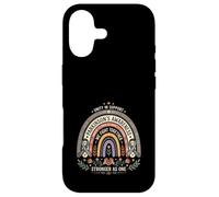Custodia per iPhone 17 La consapevolezza del Parkinson Boho Rainbow Combattiamo insieme
