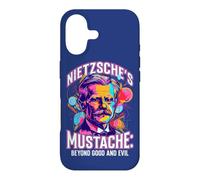 Custodia per iPhone 17 La filosofia della citazione dei baffi oltre il bene e il male di Nietzsche