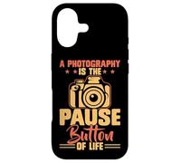 Custodia per iPhone 17 La fotografia è il tasto pausa della vita