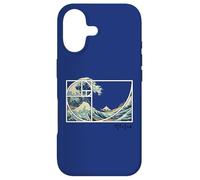 Custodia per iPhone 17 La grande ondata di Fibonacci al largo di Kanagawa