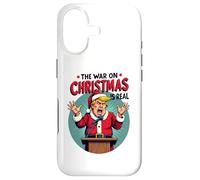 Custodia per iPhone 17 La guerra al Natale è reale - Angry Santa President