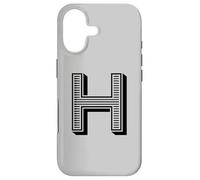 Custodia per iPhone 17 La lettera H divertente grande e audace per eventi Gruppi di squadre familiari