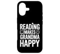 Custodia per iPhone 17 La lettura rende la nonna felice carino libro amante dicendo