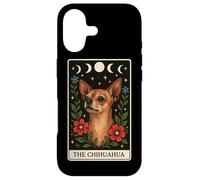 Custodia per iPhone 17 La luna strega dei tarocchi del cane Chihuahua
