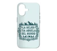 Custodia per iPhone 17 La Mejor Tia Abuela Del Mundo Famiglia Spagnola