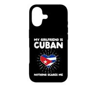 Custodia per iPhone 17 La mia ragazza è cubana nulla mi spaventa - Cuba Heart