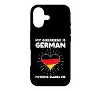 Custodia per iPhone 17 La mia ragazza è tedesca nulla mi spaventa - Germania Cuore