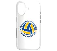 Custodia per iPhone 17 La pallavolo sta chiamando e devo andare divertente giocatore sportivo