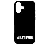 Custodia per iPhone 17 La parola Whatever | Un design che dice Qualunque cosa