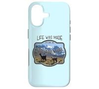 Custodia per iPhone 17 La vita è stata fatta per una bella avventura - Lama
