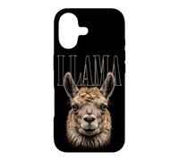 Custodia per iPhone 17 Lama Face Farm Wildlife Nature Llama