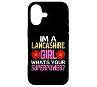 Custodia per iPhone 17 Lancashire Girl Qual è il tuo Superpower Lancashire Day Rose