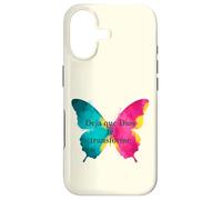 Custodia per iPhone 17 Lascia che Dio ti trasformi una farfalla di cristiana