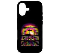 Custodia per iPhone 17 Lascia che ti parli del mio Gesù Bibbia cristiana Dio Tie Dye