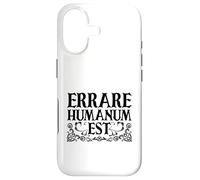 Custodia per iPhone 17 Latino - Errare humanum est