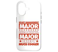Custodia per iPhone 17 Laurea per studenti in gestione dello sport - Tranne molto più cool