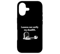 Custodia per iPhone 17 Lazarus Verfiy Deadlift Powerlifting Fede Gesù