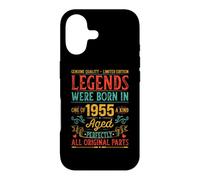 Custodia per iPhone 17 Le leggende del compleanno sono nate nel 1955 Retro Original Parts