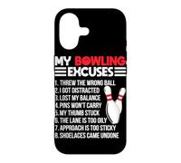 Custodia per iPhone 17 Le mie scuse da bowling hanno lanciato la palla sbagliata Mi sono distratto Los