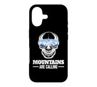 Custodia per iPhone 17 Le montagne chiamano sci da snowboard per sport invernali