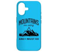 Custodia per iPhone 17 Le montagne mi chiamano e devo andare