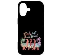 Custodia per iPhone 17 Le ragazze vogliono solo viaggiare divertimento avventura squadra dicendo