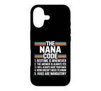 Custodia per iPhone 17 Le regole divertenti del codice Nana per nipoti e Nana Love