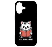Custodia per iPhone 17 Leggi Fusa Ripeti Gatto Vintage