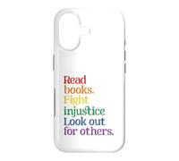 Custodia per iPhone 17 Leggi Libri Combatti l'ingiustizia Cerca gli altri