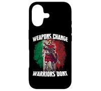 Custodia per iPhone 17 Legionario romano con arma moderna - Roma SPQR
